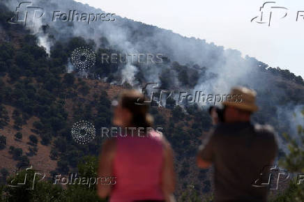 Wildfire in Albania