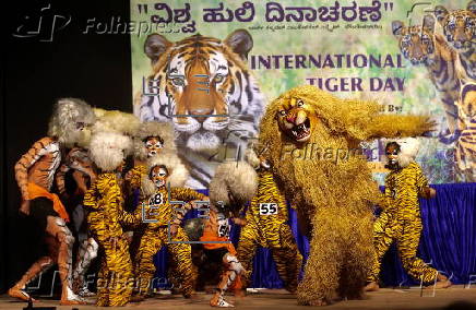 Awareness campaign on International Tiger Day in Bangalore