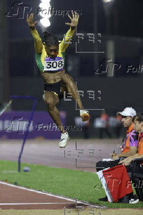 Atletismo: salto de longitud femenino