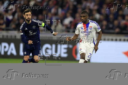 UEFA Europa League quarter-finals - Olympique Lyon vs Manchester United