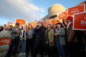 New Democratic Party (NDP) leader Jagmeet Singh visits Winnipeg