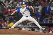 MLB: Los Angeles Dodgers at Atlanta Braves
