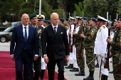 Hungarian Minister of Defense Kristof Szalay-Bobrovniczky visits Greece