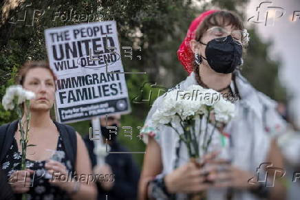 'Vigil for the Voiceless' at immigration detention facility