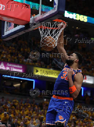 NBA: Playoffs-New York Knicks at Indiana Pacers