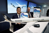 55th Paris Air Show at Le Bourget Airport near Paris