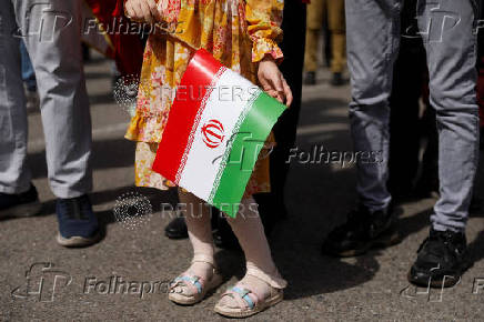 March in support of Iran amid the ongoing conflict between Israel and Iran, in Caracas