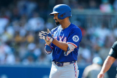MLB: Texas Rangers at San Diego Padres