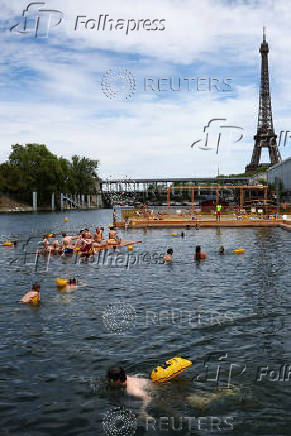 River Seine opens for public swimming at three sites in Paris