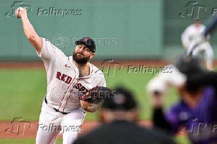 MLB: Colorado Rockies at Boston Red Sox