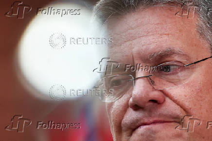 European Union trade ministers discuss EU-U.S. relations and tariffs, in Brussels