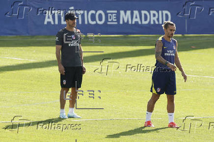 Entrenamiento del Atlético de Madrid