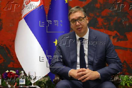 Austria's Chancellor Christian Stocker visits Serbia