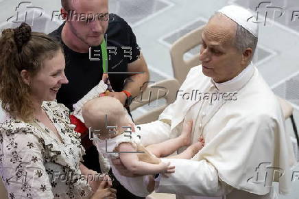 Pope Leo XIV holds weekly general audience in Vatican City