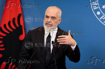 Italian PM Meloni and her Albanian counterpart Rama attend the first intergovernmental summit in Rome