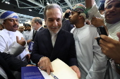 Iran's Foreign Minister launches his book in Muscat
