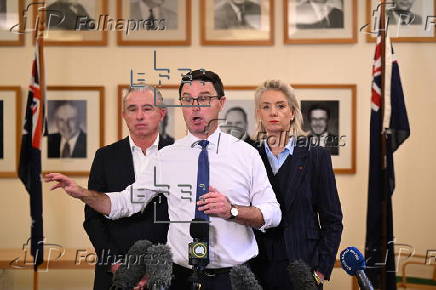 Post-election press conference at Parliament House