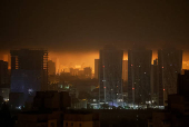 Russian drone and misille strike in Kyiv