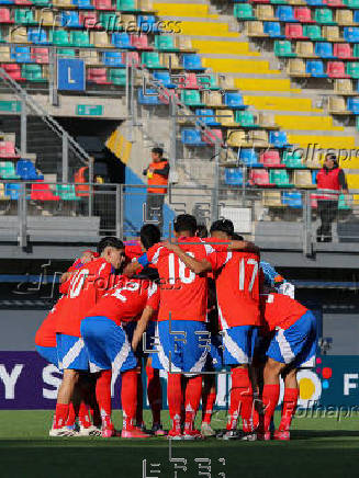 2-1. Chile vence a Nueva Zelanda en un ensayo del debut que tendrá en el Mundial Sub-20