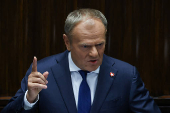 Polish PM Tusk speaks ahead of confidence vote in Warsaw