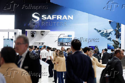 55th Paris Air Show at Le Bourget Airport near Paris