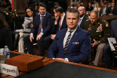 Pentagon leaders appear before Senate Armed Services Committee