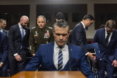 US defense secretary testifies before Senate on DOD budget