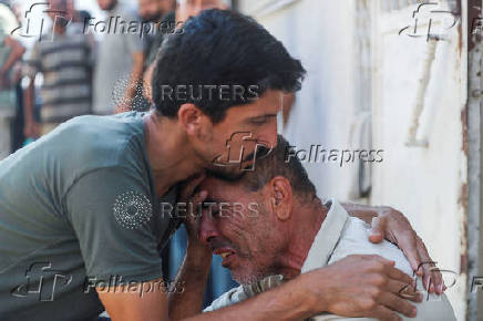 Aftermath of overnight Israeli strikes, in Gaza City