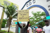 Nationwide protest in Liberia