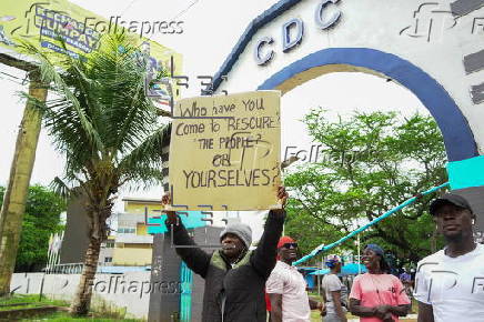 Nationwide protest in Liberia