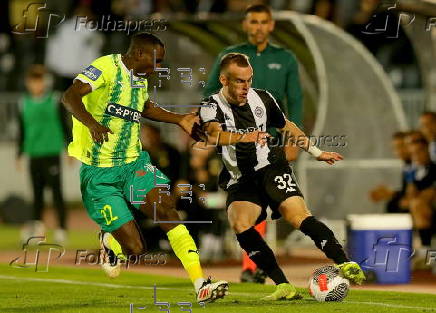 UEFA Europa League qualifier - Partizan Belgrade vs AEK Larnaca