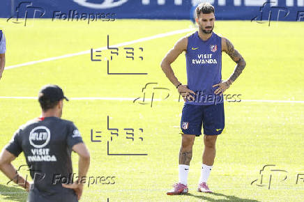 Entrenamiento del Atlético de Madrid