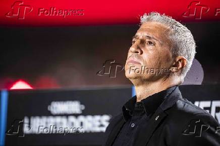São Paulo e Atlético Nacional pela Libertadores 2025.