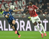 Italian Cup semi final - AC Milan vs Inter