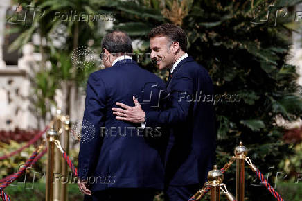 French President Emmanuel Macron visits Egypt