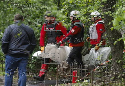 At least two people died and seven people were injured during the overnight Russian attack in Kyiv