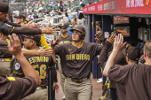 MLB: San Diego Padres at Atlanta Braves