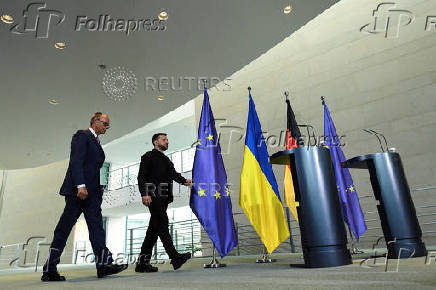 Ukraine's President Zelenskiy visits Germany