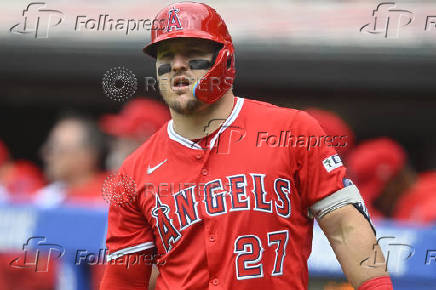 MLB: Los Angeles Angels at Cleveland Guardians