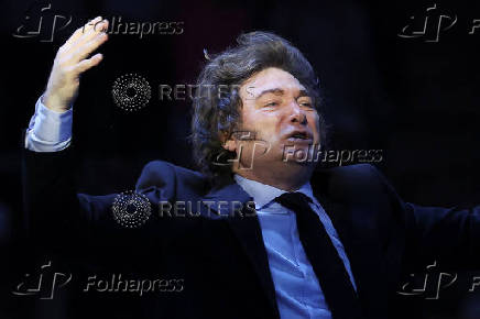 Argentine's President Milei attends the Madrid Economic Forum