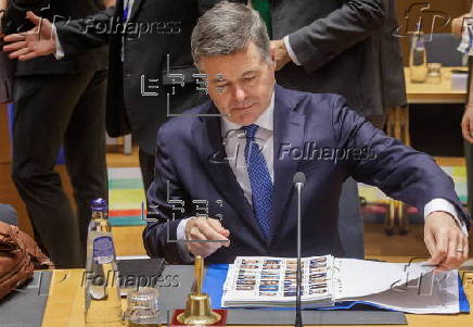 Eurogroup finance ministers meeting in Brussels