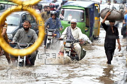 Monsoon heavy rains kill scores across Pakistan
