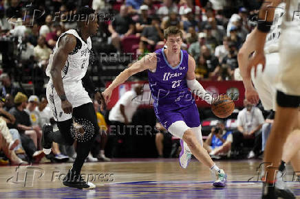 NBA: Summer League-Utah Jazz at San Antonio Spurs