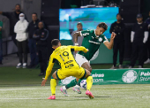 Partida entre Palmeiras e Mirassol pelo Campeonato Brasileiro