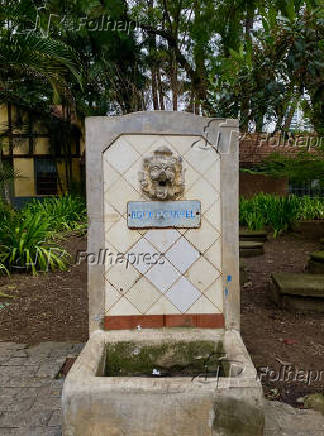 Bebedouro antigo é preservado no Parque da Água Branca
