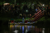 Inauguração da árvore de Natal do parque Ibirapuera