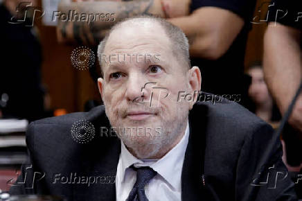 Harvey Weinstein appears at Manhattan Criminal Court for his rape and sexual assault trial, in New York City