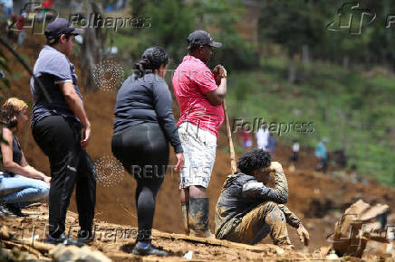 Landslide in Bello, Antioquia