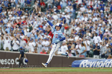 MLB: St. Louis Cardinals at Chicago Cubs