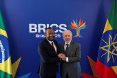 Brazil's President Lula meets with Ethiopian PM Abiy Ahmed Ali, in Rio De Janeiro